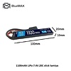 BLUEMAX 1100mAh LiPo 7.4V 20C stick tamiya