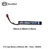 BLUEMAX 1450mAh LiPo 11.1V 30C stick deans