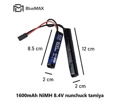 BLUEMAX Batterij NiMH 8.4V 1600mah nunchuck Tamiya