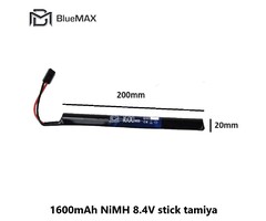 BLUEMAX 1600mAh NiMH 8.4V stick tamiya