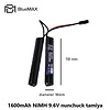 BLUEMAX 1600mAh NiMH 9.6V nunchuck tamiya