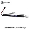 BLUEMAX 1600mAh NiMH 9.6V stick tamiya