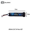 BLUEMAX 600mAh LiPo 7.4V Marui AEP