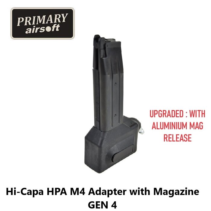 Primary Airsoft Hi-Capa HPA M4 Adapter with Magazine GEN 4