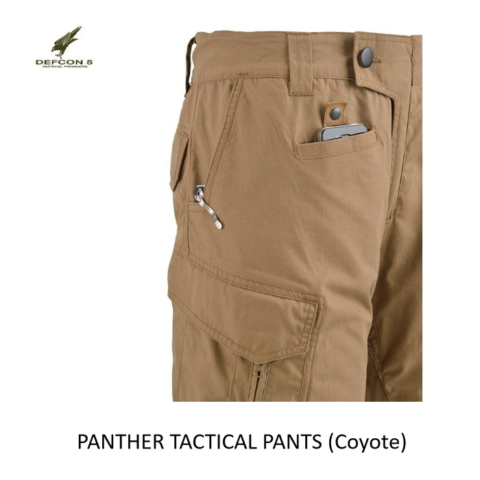 DEFCON 5 PANTHER TACTICAL PANTS (Coyote)
