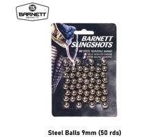 BARNETT Steel Balls 9mm (50rds)
