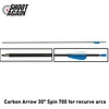 Shoot Again Carbon Arrow 30" Spin 700 for recurve arcs