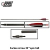 Shoot Again Carbon Arrow 32" spin 340