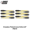 Shoot Again Crossbow Pistol Arrows 16.5cm 6.5" (12pcs)