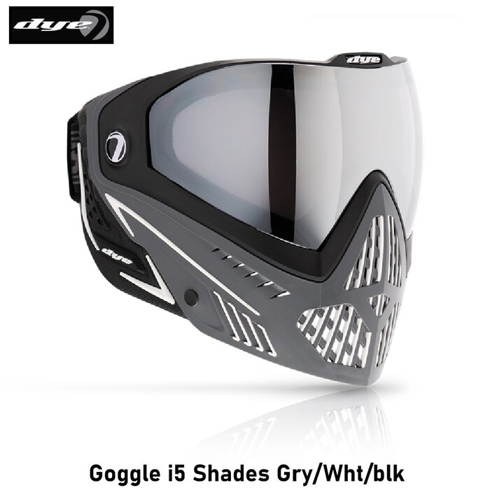 DYE PRECISION Goggle i5 Shades Gry/Wht/blk