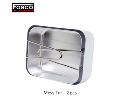 Fosco Industries Mess Tin - 2pcs