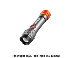 NEBO Flashlight 450L Flex (max 450 lumen)