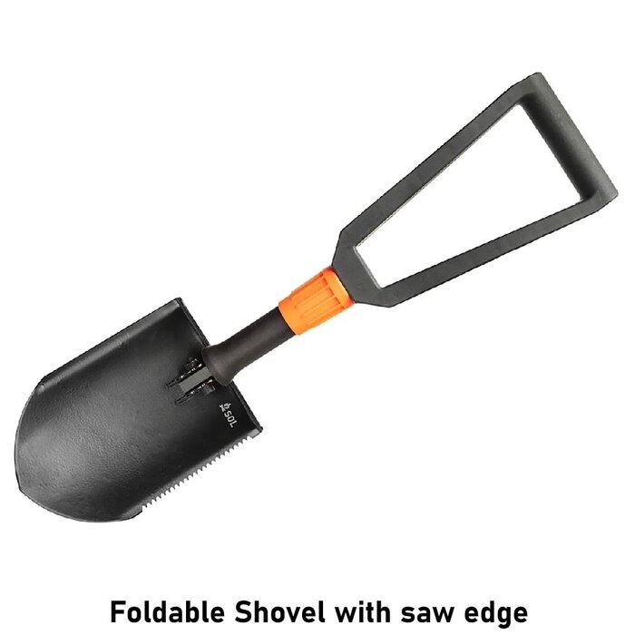 SOL Foldable Shovel with saw edge