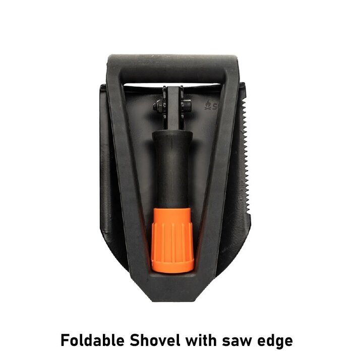 SOL Foldable Shovel with saw edge