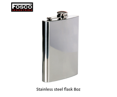 Fosco Industries Stainless steel flask 8oz