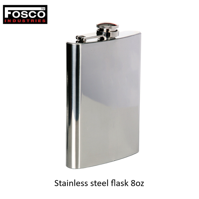 Fosco Industries Stainless steel flask 8oz