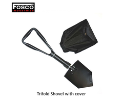 Fosco Industries Trifold Shovel with cover