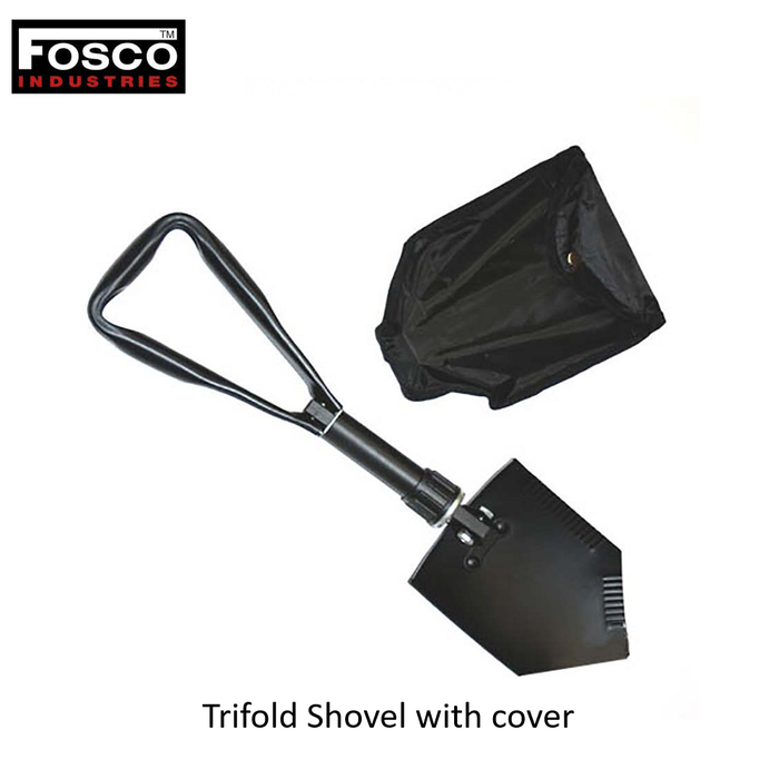 Fosco Industries Trifold Shovel with cover