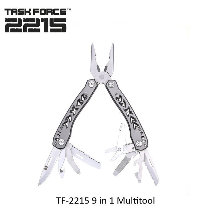 Task Force 2215 TF-2215 9 in 1 Multitool