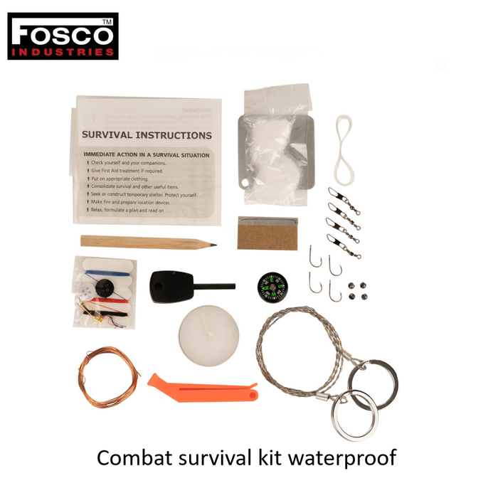 Fosco Industries Combat survival kit waterproof