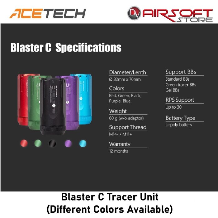 ACETECH Blaster C Tracer Unit