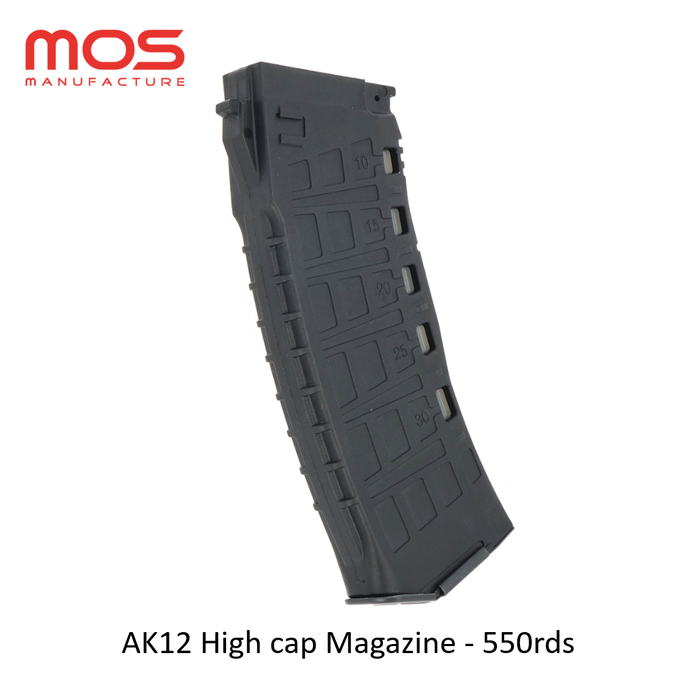 MOS Manufacture AK12 High cap Magazine - 550rds