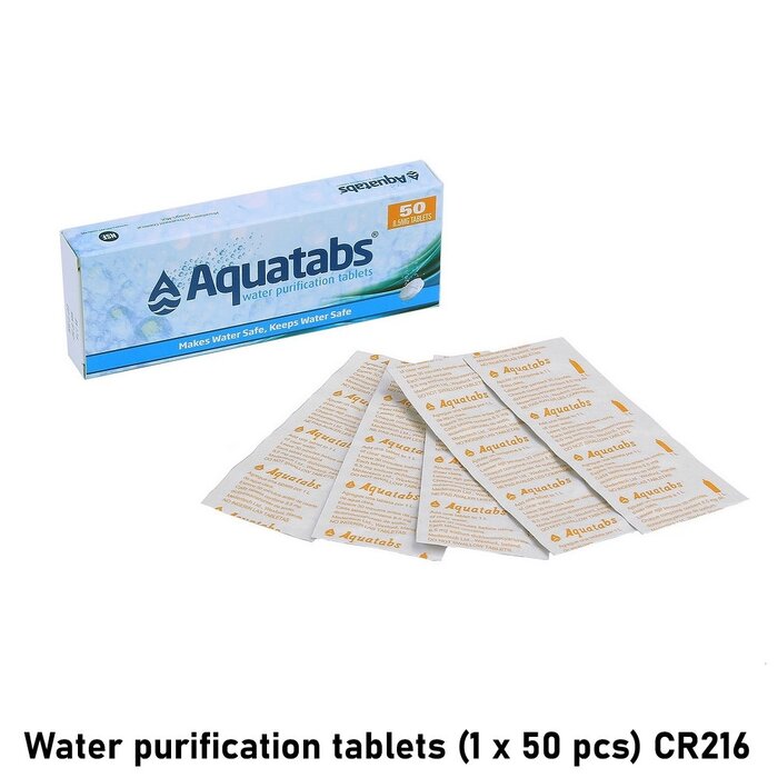 BCB Water purification tablets (1 x 50 pcs) CR216