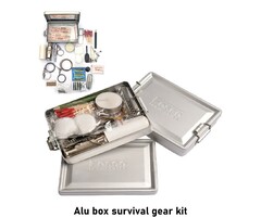 Fosco Industries Survival Kit with Aluminum box