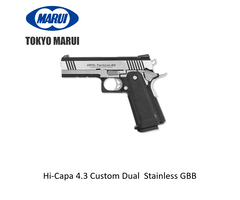 Tokyo Marui Hi-Capa 4.3 Custom Dual  Stainless GBB