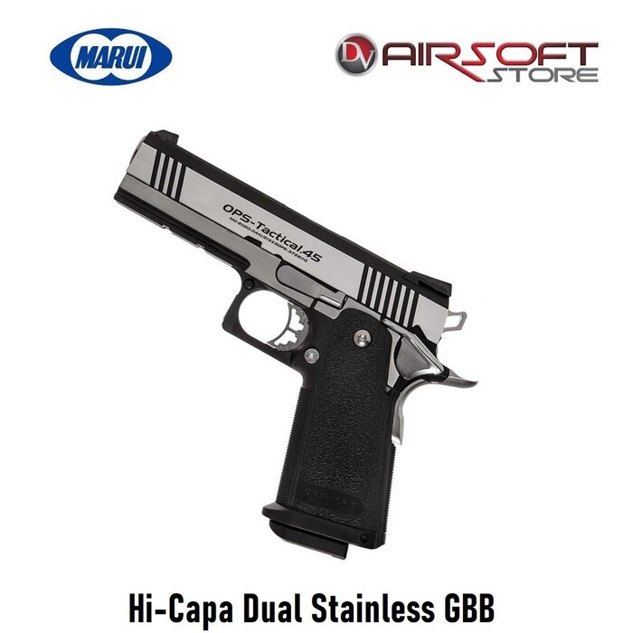 Tokyo Marui Hi-Capa 4.3 Custom Dual  Stainless GBB