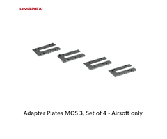 UMAREX Adapter Plates MOS 3, Set of 4 - Airsoft only