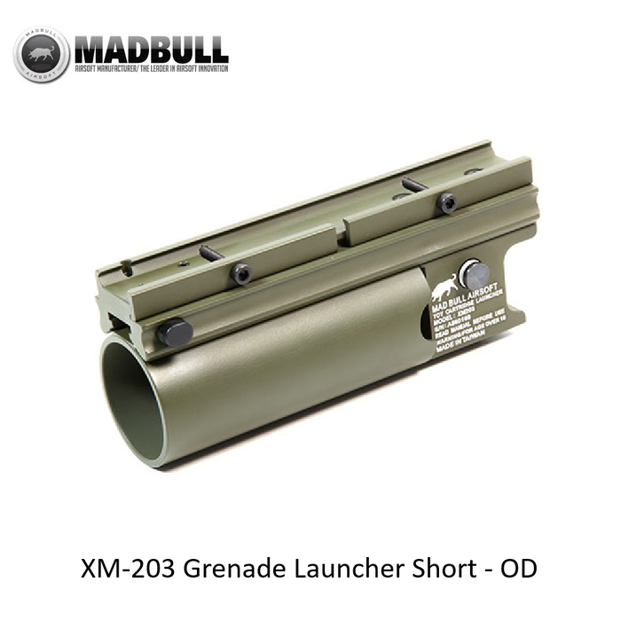 Madbull XM-203 Grenade Launcher Short - OD