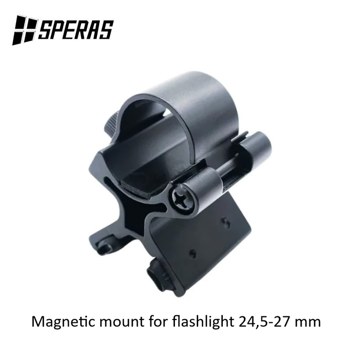 SPERAS Magnetic mount for flashlight 24,5-27 mm