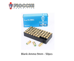 Fiocchi Blank Ammo 9mm - 50pcs