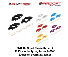 Nexxspeed CNC Alu Short Stroke Buffer & 140% Nozzle Spring for AAP-01/C