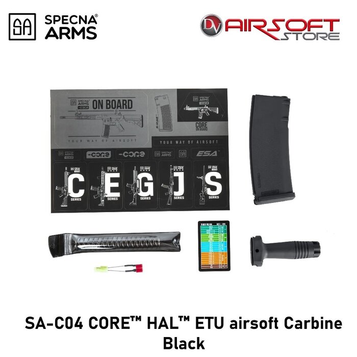 Specna Arms SA-C04 CORE™ HAL™ ETU airsoft Carbine Black