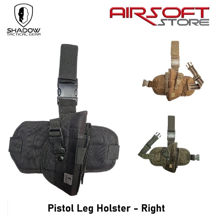 Shadow Tactical Pistol Leg Holster - Right