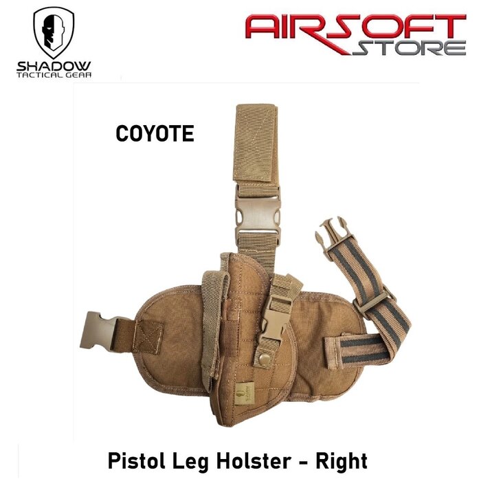 Shadow Tactical Pistol Leg Holster - Right