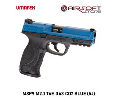 Smith & Wesson M&P9 M2.0 T4E 0.43 CO2 BLUE (5J)