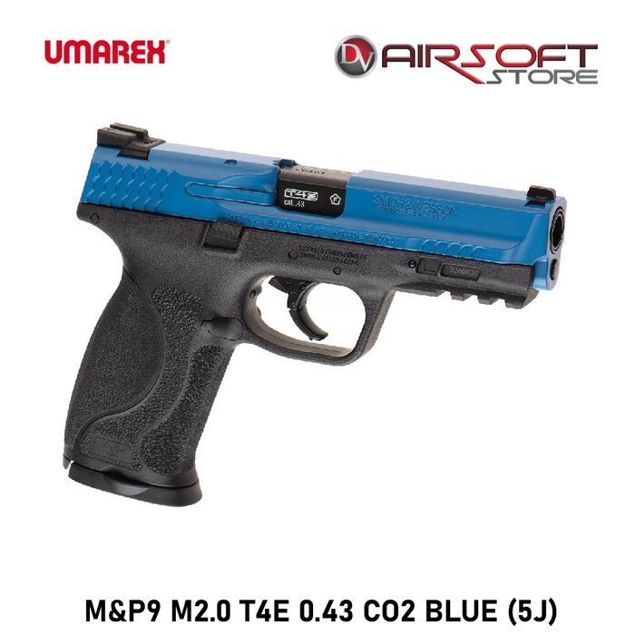 Smith & Wesson M&P9 M2.0 T4E 0.43 CO2 BLUE (5J)