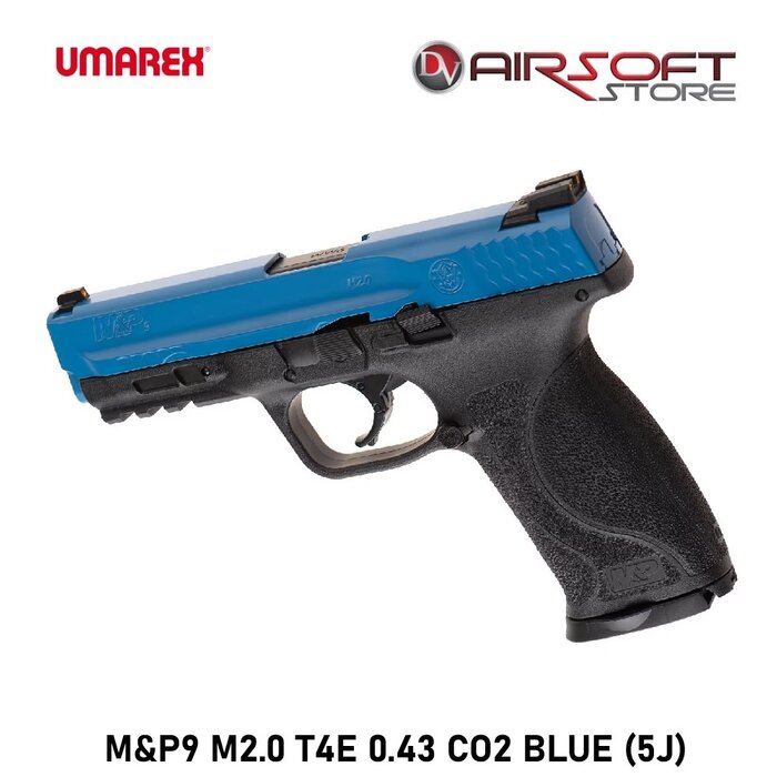 Smith & Wesson M&P9 M2.0 T4E 0.43 CO2 BLUE (5J)