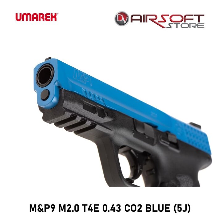 Smith & Wesson M&P9 M2.0 T4E 0.43 CO2 BLUE (5J)