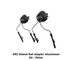 ARC Helmet Rail Adapter Attachment Kit - Peltor