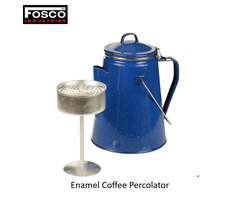 Fosco Industries Enamel Coffee Percolator