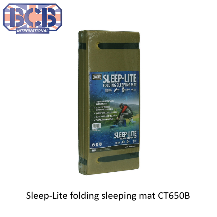 BCB Sleep-Lite folding sleeping mat CT650B