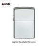 Zippo Lighter Reg Satin Chrome