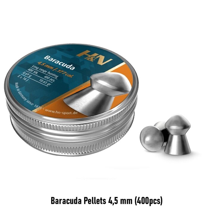 H&N Baracuda Pellets 4,5 mm (400pcs)