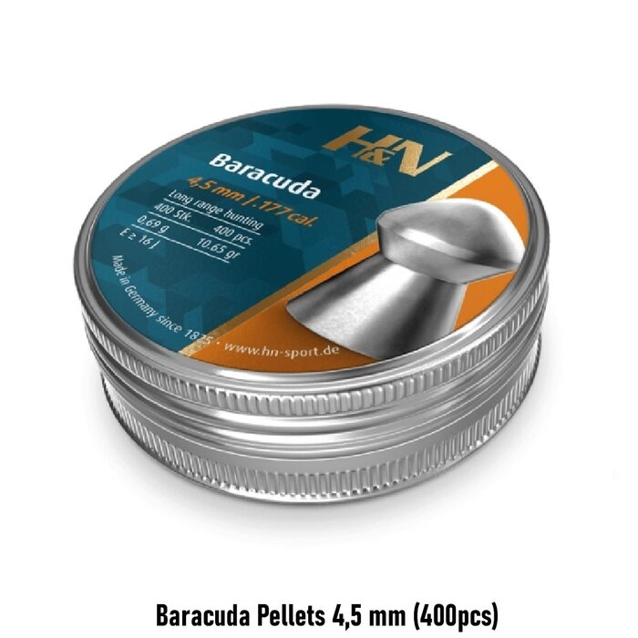 H&N Baracuda Pellets 4,5 mm (400pcs)