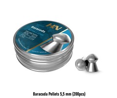 H&N Baracuda Pellets 5,5 mm (200pcs)