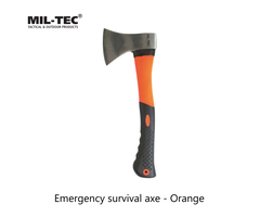 Mil-Tec Emergency survival axe - Orange